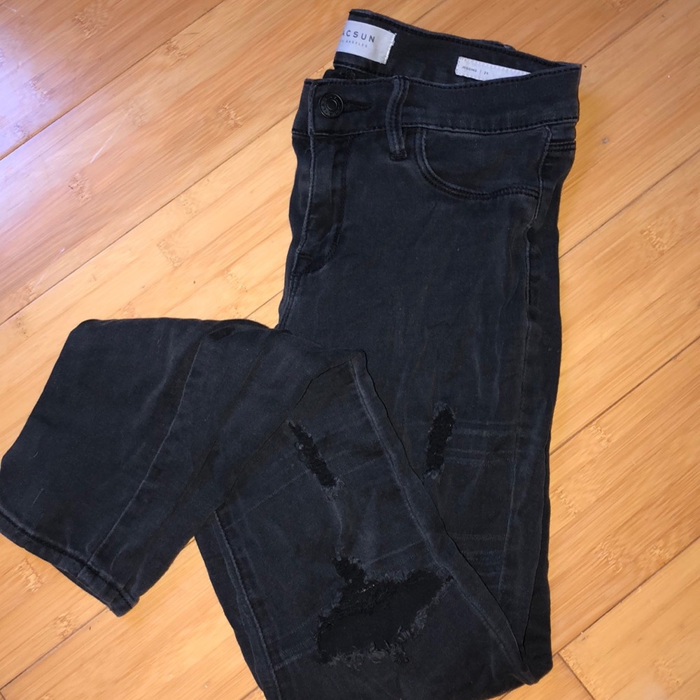 Pacsun black skinny jeans
